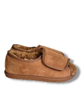 Hammacher Schlemmer Sheepskin Slippers XL 9/10